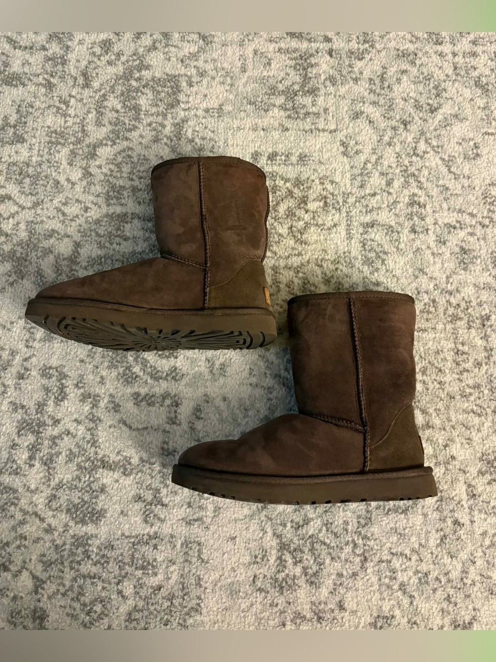 UGG Classic II Short Boots Womens US 8  Suede 1016223